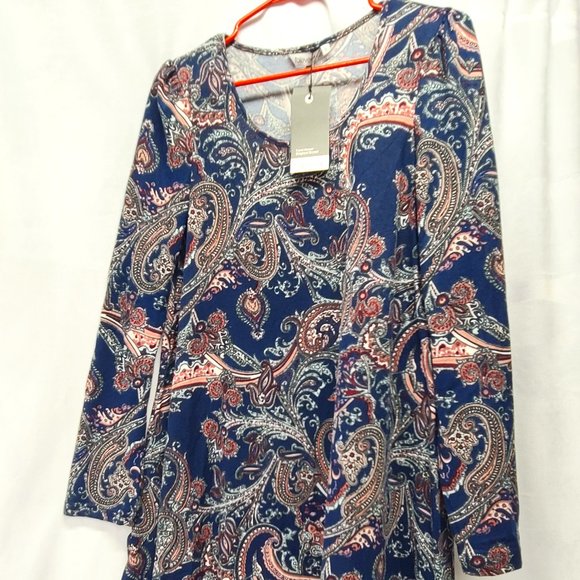 ToLever Floral Midi dress-Large - Picture 1 of 6